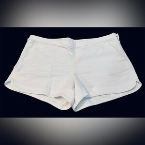 Lilly Pulitzer High Waist Cream Shorts